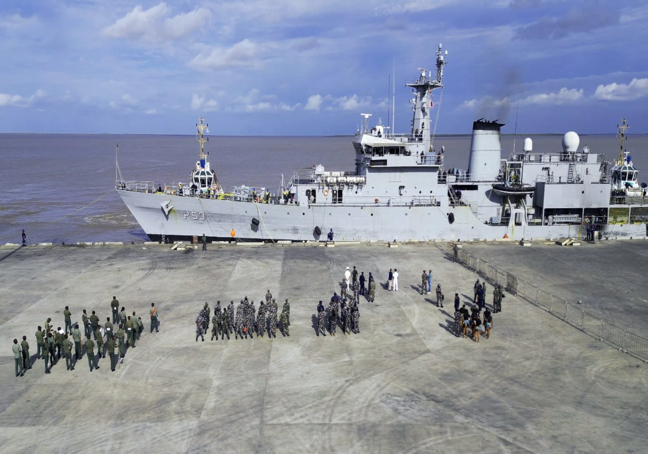 INS Savitri Arrives in Mozambique, Fostering Stronger Bilateral Maritime Ties